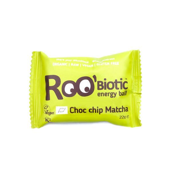 Roobiotic cu ciocolata si matcha eco Dragon Superfoods 22g