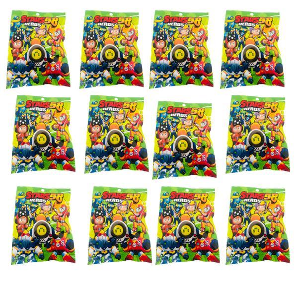 Kit 12 plicuri brawl stars sezon 58 cu figurina si cartonase surpriza, isp21, mistery box - shop like a pro
