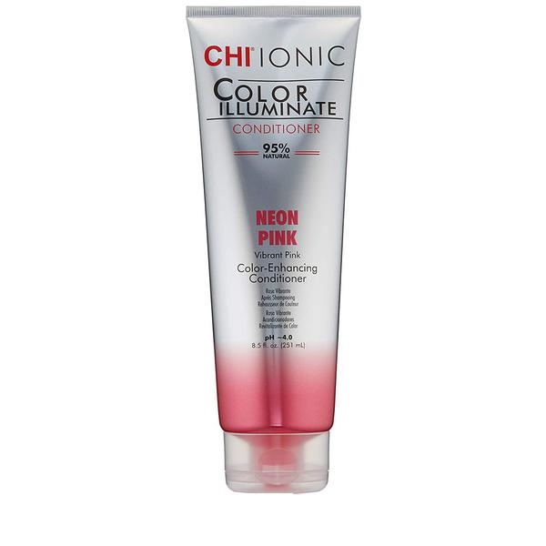 Balsam nuantator roz neon - chi farouk ionic color illuminate conditioner neon pink, 251ml