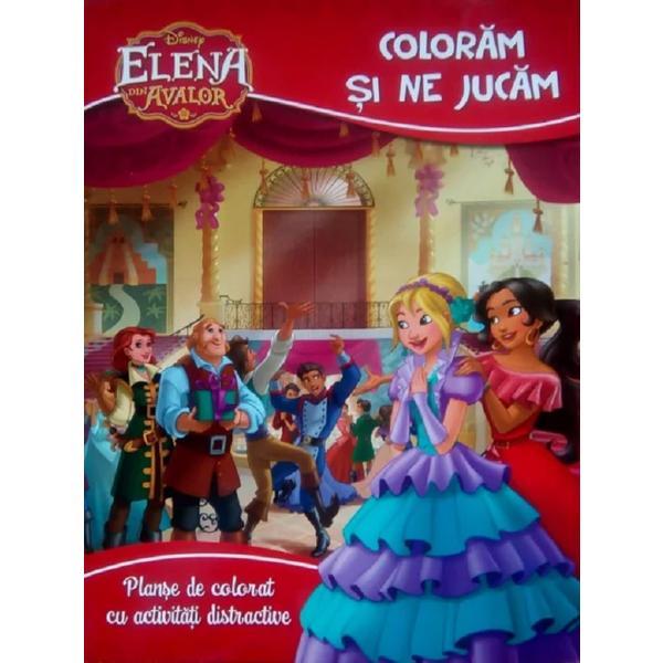 Disney. Elena din Avalor. Coloram si ne jucam, editura Litera