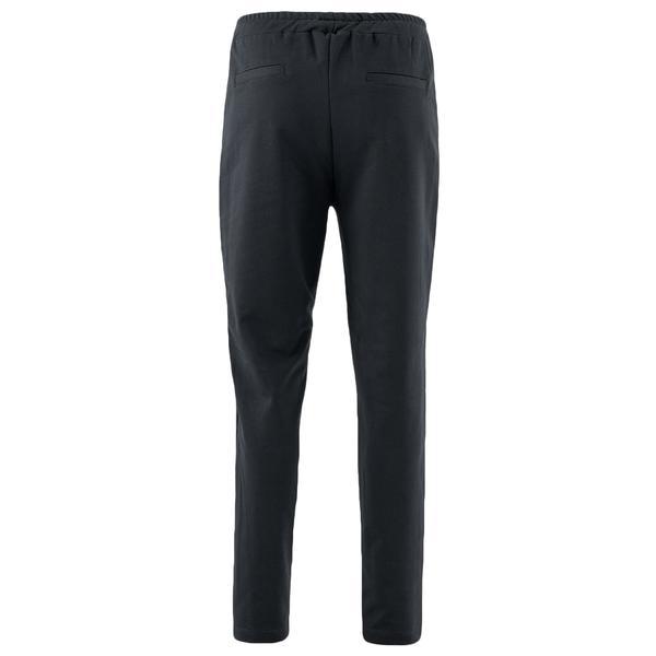 Pantaloni damă, lazo line, bleumarin cu alb, marime m