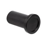 Buton pentru mobila Round, finisaj negru periat, D:25 mm - Viefe