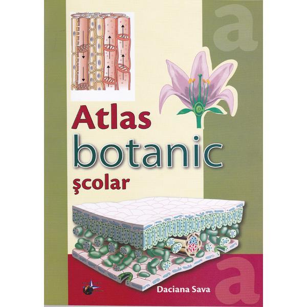 Atlas botanic scolar - daciana sava, editura steaua nordului