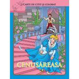 Cenusareasa. Carte de citit si colorat, editura Aquila