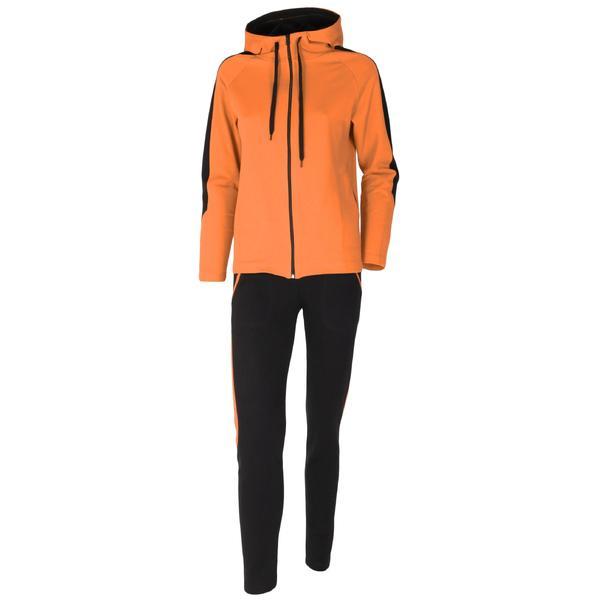 Trening damă lazo charm, negru cu portocaliu, marime l