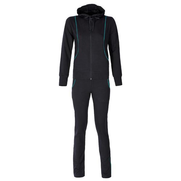 Trening dama lazo flash bleumarin cu turcoaz, masura s