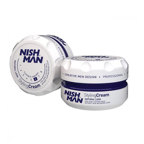 Crema de par – look natural Nishman Styling Cream, 150 ml esteto.ro