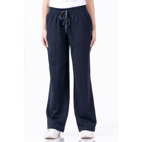 Pantaloni dama, lazo basic, bleumarin, masura s