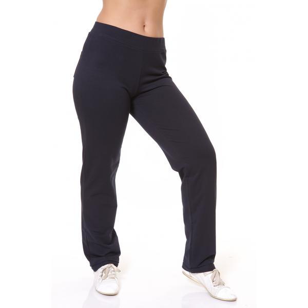 Pantaloni dama lazo simple big, bleumarin, masura 42