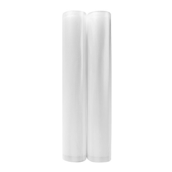 Set 2 role plastic pentru vidat alimente, 25 x 300 cm, compatibile cu aparatul Gallet msv 250