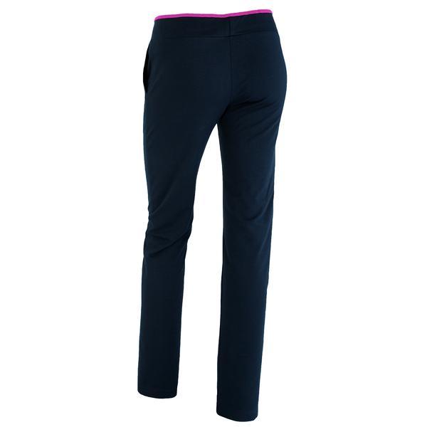 Pantaloni damă, lazo bleumarin cu ciclam, masura 3xl