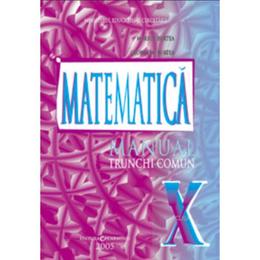 Matematica cls 10 Tc - Marius Burtea, Georgeta Burtea, editura Carminis