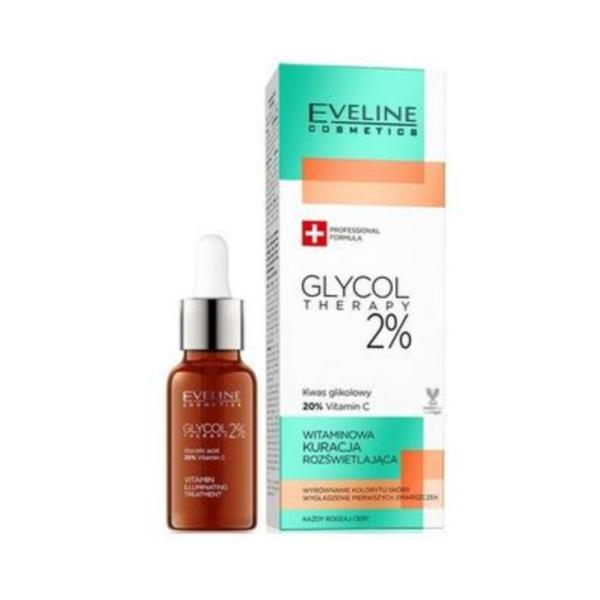 Ser pentru fata, Eveline Cosmetics Glycol Therapy 2%, 18 ml Eveline Cosmetics esteto.ro