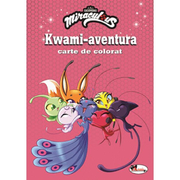 Kwami-aventura. carte de colorat