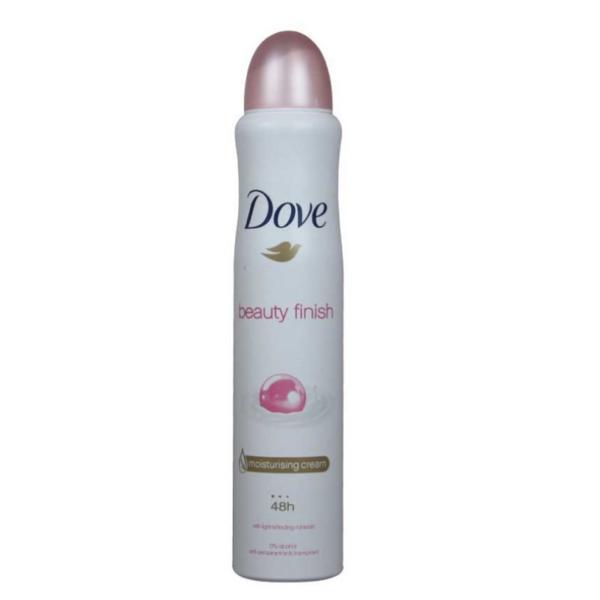Deodorant antiperspirant spray, dove, beauty finish 48h, 200 ml