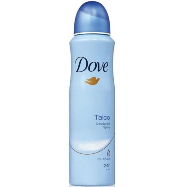Deodorant antiperspirant spray, Dove, Talco 48 h, 150ml