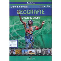 Geografie - clasa 10 - caietul elevului - dumitru rus, editura cd press