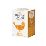 Ceai Golden Turmeric eco, Higher Living, 15 plicuri 30g