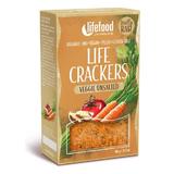 Lifecrackers cu legume fara sare raw eco Lifefood 90g
