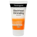 Scrub facial cu acid salicilic  Neutrogena Blackhead Eliminating, 150 ml