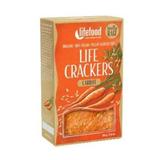 Life Crackers cu morcovi raw eco Lifefood 80g