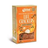 Life Crakers cu dovleac si ceapa raw eco Lifefood 90g
