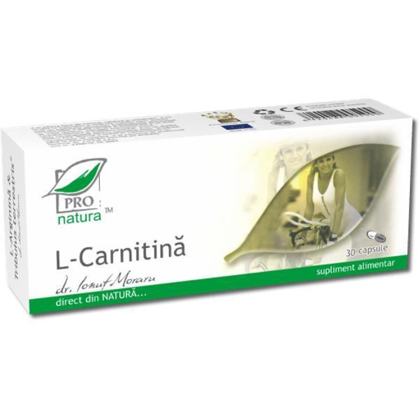 SHORT LIFE - L-Carnitina Pro Natura Medica, 30 capsule
