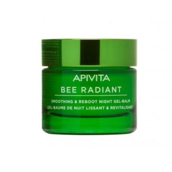 Crema de fata, Smoothing & Reboot Night Gel-Balm,Bee Radiant, Apivita, 50 ml