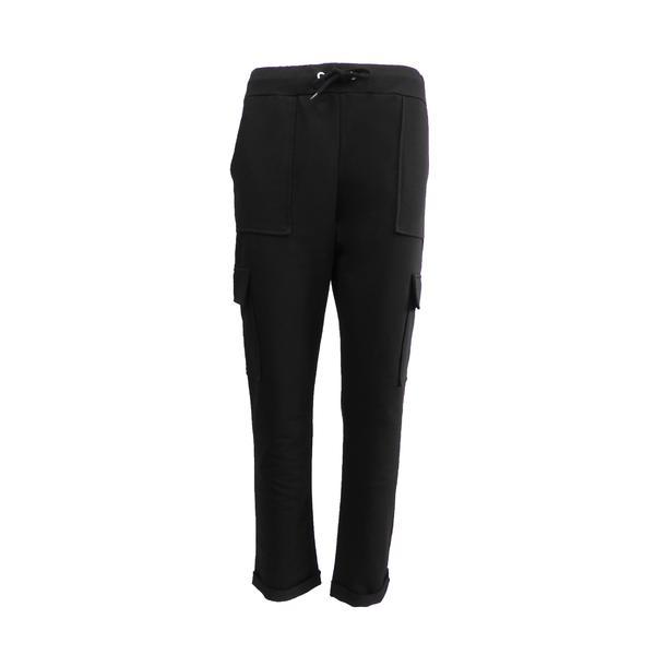 Pantaloni trening dama Univers Fashion, culoare neagra cu 4 buzunare, M