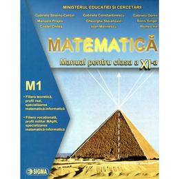 Manual matematica clasa a 11-a, m1 - gabriela streinu-cercel, gabriela constantinescu, gabriela oprea, editura sigma