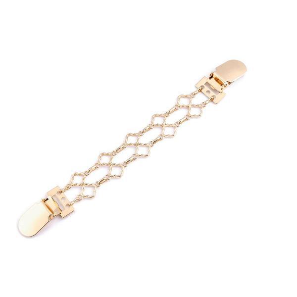 Clips / inchizatoare cardigan 2*19 cm gold