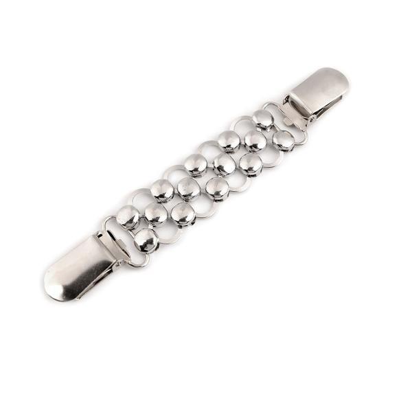 Clips / inchizatoare cardigan 2.6 * 14.5 cm silver