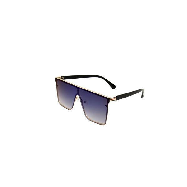 Ochelari de soare rectangular plat supradimensionati sky - shop like a pro