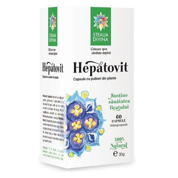 Short life - hepatovit santo raphael, 60 capsule