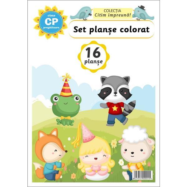 Elicart Set planse colorat Clasa pregatitoare…