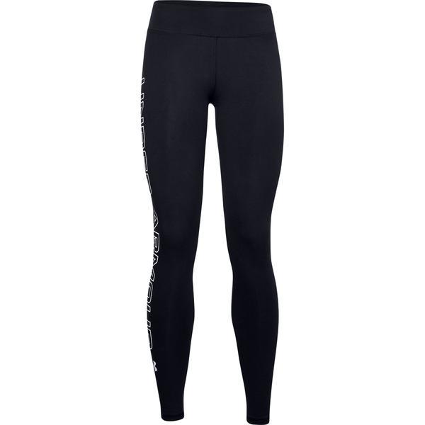 Colanti femei under armour favourite wordmark leggings 1356403-001, s, negru