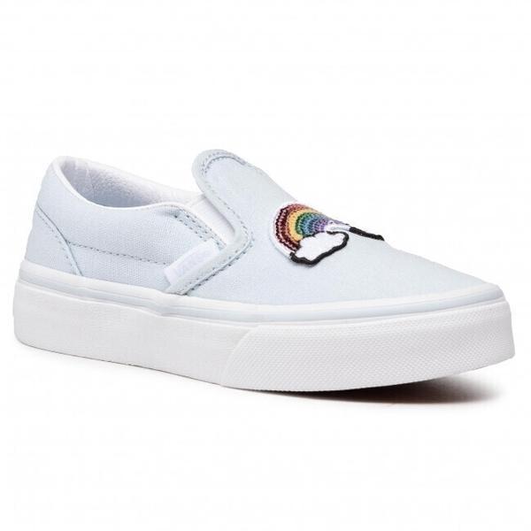 Tenisi copii vans classic slip-on vn0a4but34c1, 30, albastru