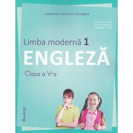 Limba moderna 1. Engleza - Clasa 5 - Manual + CD - Liliana Putinei, Cristina Mircea, editura Booklet