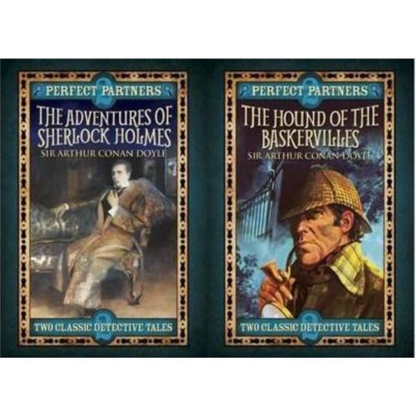 Perfect Partners: the Hound of the Baskervilles &amp; the Adventures of Sherlock Holmes - Sir Arthur Conan Doyle, editura Arcturus Publishing