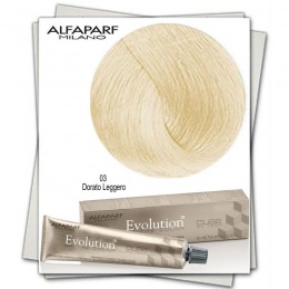 Vopsea permanenta pentru tonalizare auriu - alfaparf milano evolution of the color 03 dorato leggero