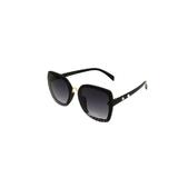 Ochelari de soare Butterfly, supradimensionati, negru - Shop Like A Pro 