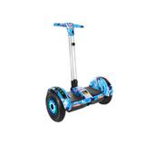 Scooter electric cu maner tip segway, 10 inch, boxe, Bluetooth,lumini, 20km autonomie,viteza 15km