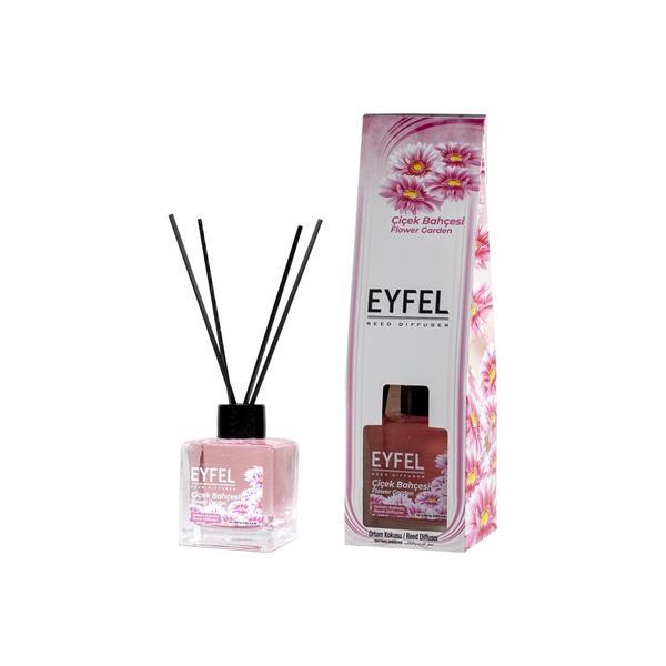Odorizant camera Eyfel cu betisoare aroma Flori de gradina 120 ml esteto.ro