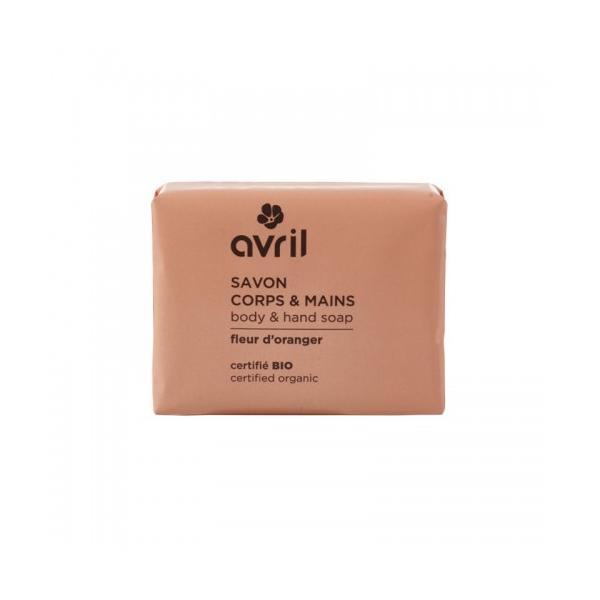 Sapun bio cu aroma de flori de portocale avril 100g