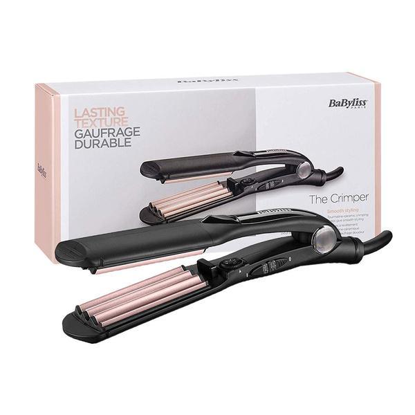 Placa de creponat parul BaByliss 2165CE, cu 10 trepte de temperatura