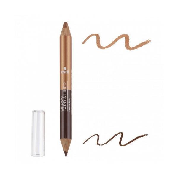 Creion de Ochi Bio Duo Maro (Eyeliner) Si Bronz (Fard Pleoape) Avril