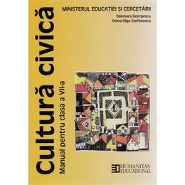 Cultura civica - clasa 7 - manual - dakmara georgescu, doina-olga stefanescu, editura humanitas
