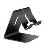 Suport universal de birou pentru telefon sau tableta, din aluminiu, negru