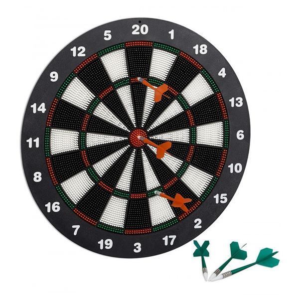 Joc darts Soft pentru copii/adulti, 6 sageti plastic, Ø 42 cm - Caerus Capital