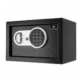 Seif electronic mobilier, Usa de 3.2 mm, Large, Otel, Negru, 31 x 20 x 20 cm, inclusiv baterii - Caerus Capital